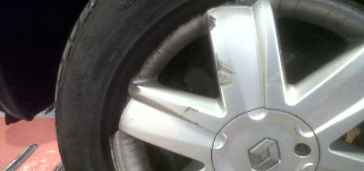 tyre coming off wheel rim