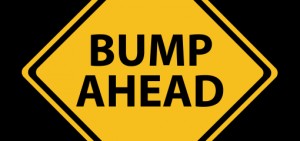 Bump ahead image