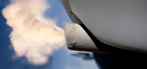 smoke coming out of exhaust