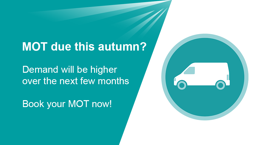 Demand for van MOTs will be higher this autumn